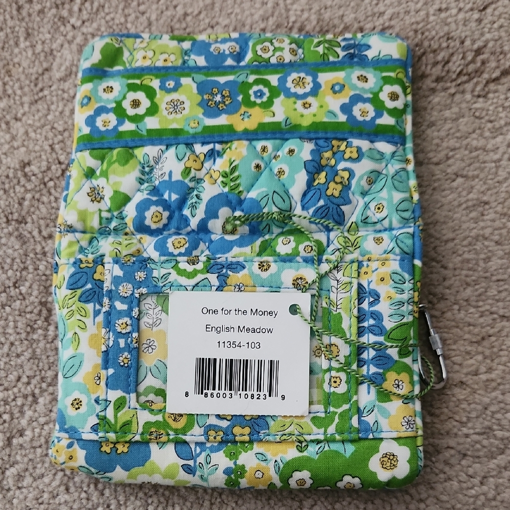 Vera Bradley English Meadow Floral Wallet
